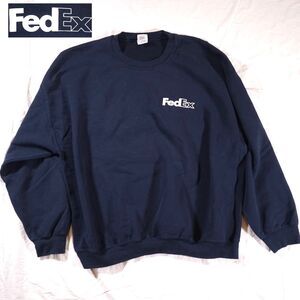 FedEx Logo Crewneck Sweatshirt Workwear Mens 2XL